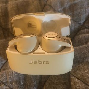 Jabra wireless earphones with ear sizing pieces